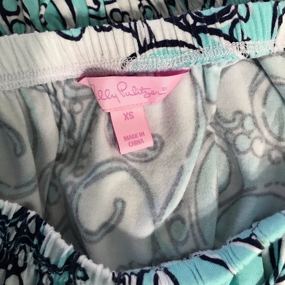 Lilly Pulitzer Atwood' Strapless Print Jersey D58 - Picture 8 of 8